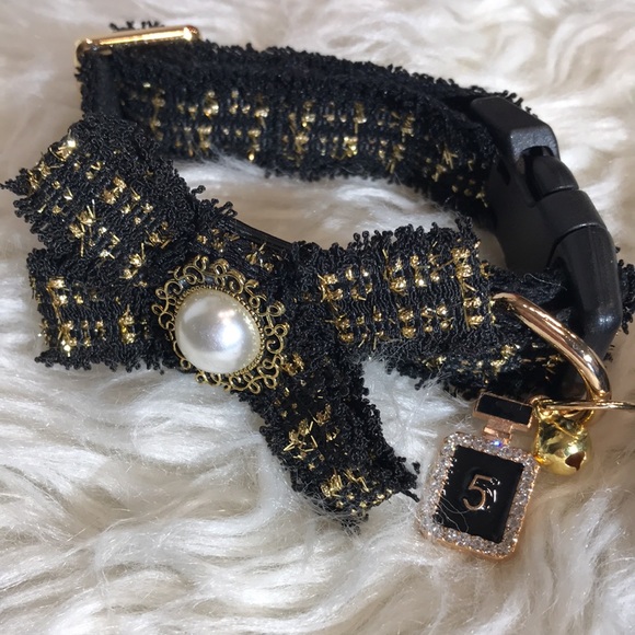 Dog/ cat collar with matching Leash - Picture 3 of 8